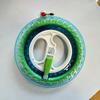 1 Piece 200/300/400M Kite Reel Winder Fire Wheel String Flying Handle Tool String Line Outdoor Round Blue For Fying Kites
