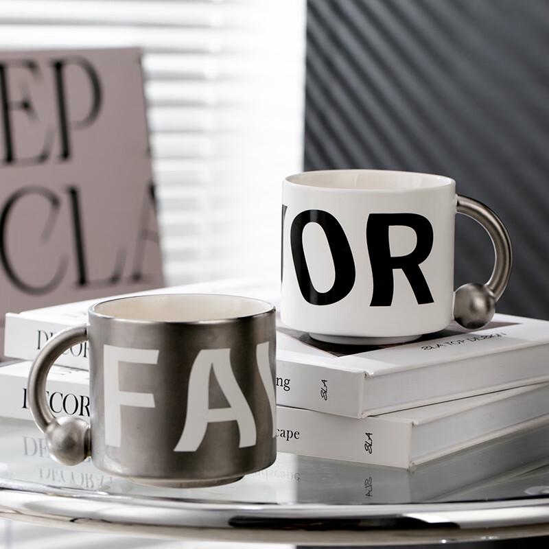 Changbaosen Electroplated Ceramic Mug Set