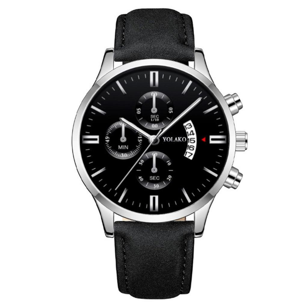 Men's Waterproof Luminous Running Alarm Clock Watch