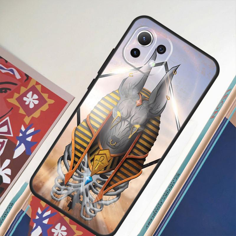 Anubis Egyptian God For Xiaomi 15 Ultra 14 13T 14T 15T 17 Pro Max Case For POCO X7 Pro X5 X6 F5 F6 F7 F8 Ultra