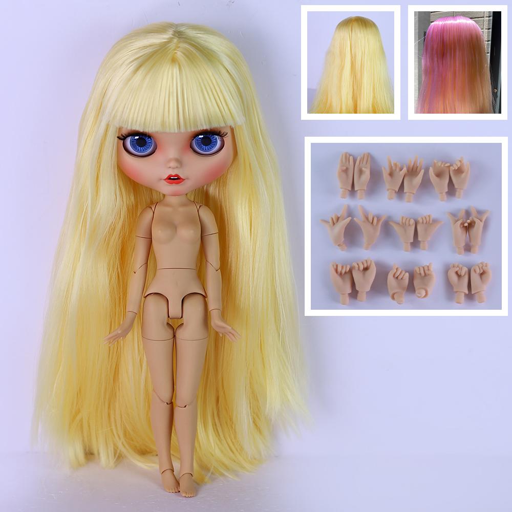 ICY DBS Blyth 1/6 Bjd Dolls 30cm Nude Doll New Tan Skin Matte-face Blyth Including Hand Set AB High Quality Special Offer