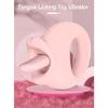 Tongue Licking Vibrator for Women Clitoris Sucker Swing Oral Nipple Stimulator Female Sex Toys Adults Goods for Couple