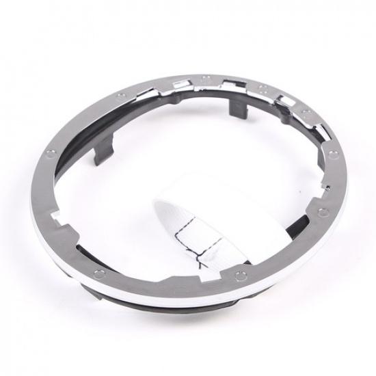Replacement Chrome Silver Gear cover base Trim For Fiat 500/500C 2007-15
