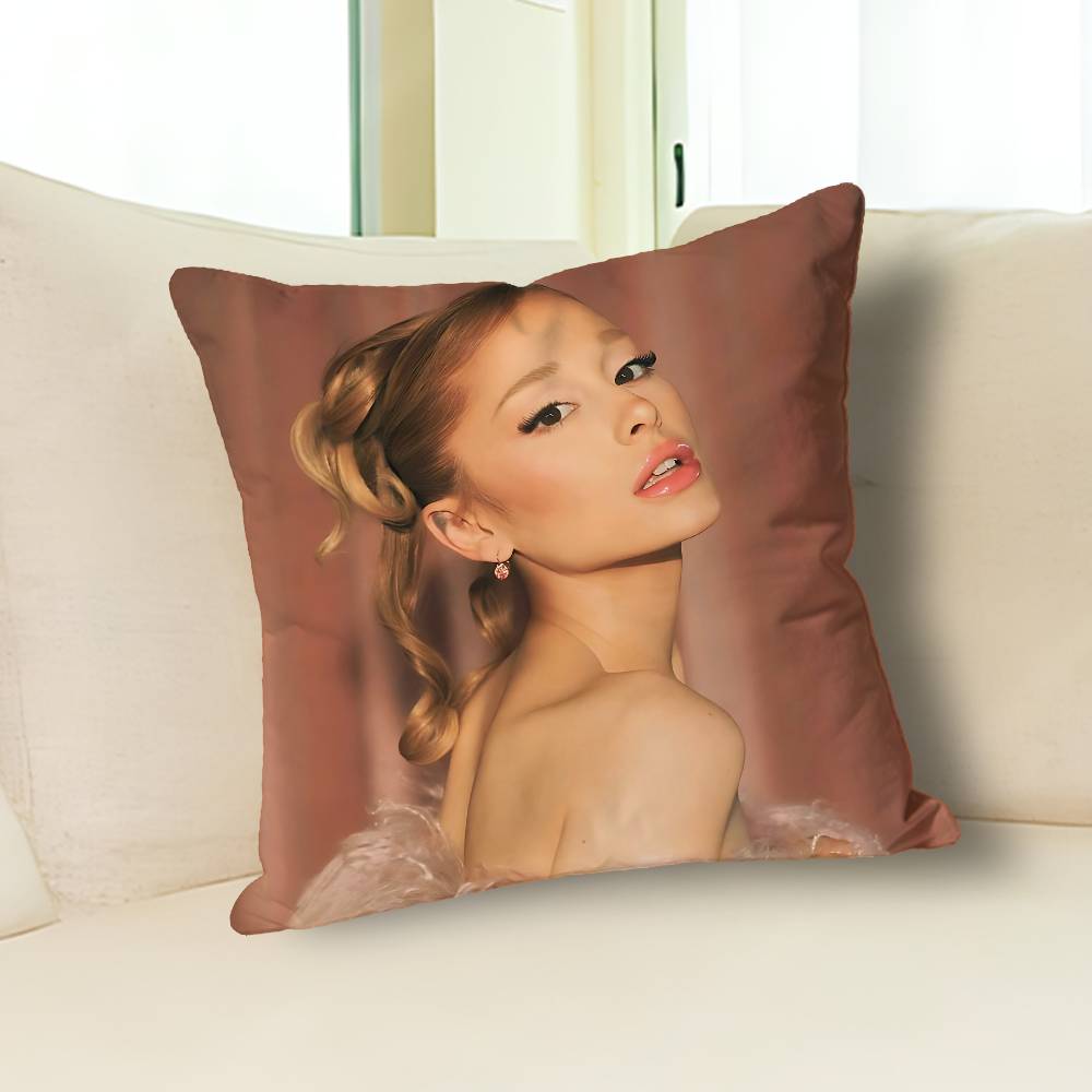 A-Ariana Sunshine G-Grande Pillow Cases for Bedroom Living Room Sofa Home Decor Polyester Cushion Cover with Zipper