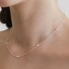 Tatiana (925 Silver) Pearl Connect Chain Necklace NZ2411