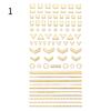Nail Nail Sticker Decoration Geometry Style Geometry Shape Simple Nail Sticker For Women Beauty Health