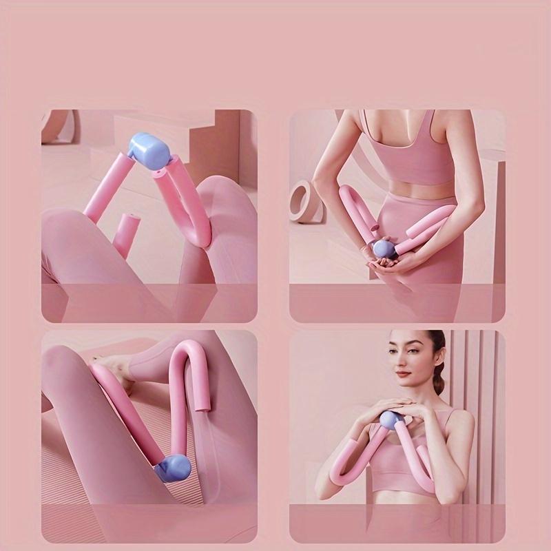 1pc Soft Pink Leg Clamp for Fitness and Training - Comfortable Foam Material, Enhances Muscle Definition, Muscle Training Tool, Workout Accessories
