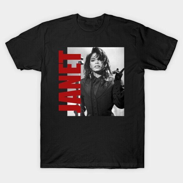 Janet Jackson Janet Jackson Retro Aesthetic Fan Art 80s TShirt Short Sleeve Unisex T-Shirt M