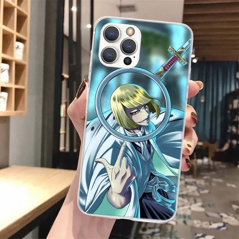 Bleach Shinji Hirako Soft Phone Case For iPhone 16 15 14 13 12 11 Pro Max X XR XS 7 Plus 8 + SE 16Max Pattern Customized Cover