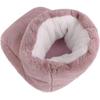 Women's Winter Foot Warmer Slippers Usb Massage Rechargeable Foot Pad (pink)
