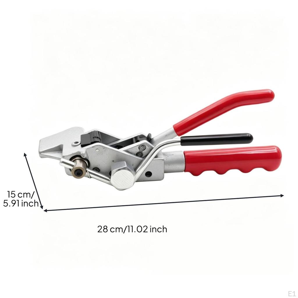 Cable Tie Tool with Cutoff Mechanism Stainless Steel Tensioner Cutter HeavyDuty for