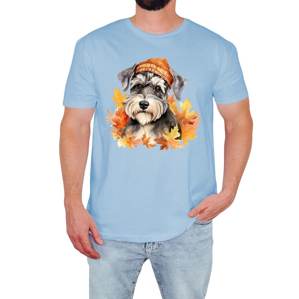 Funny Dog Mens T-Shirt Cute Cartoon Dog Lover Retro Vintage Birthday Gift