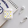 "Chrysanthemum Design Shockproof Transparent TPU Soft Case for Apple AirPods 4"