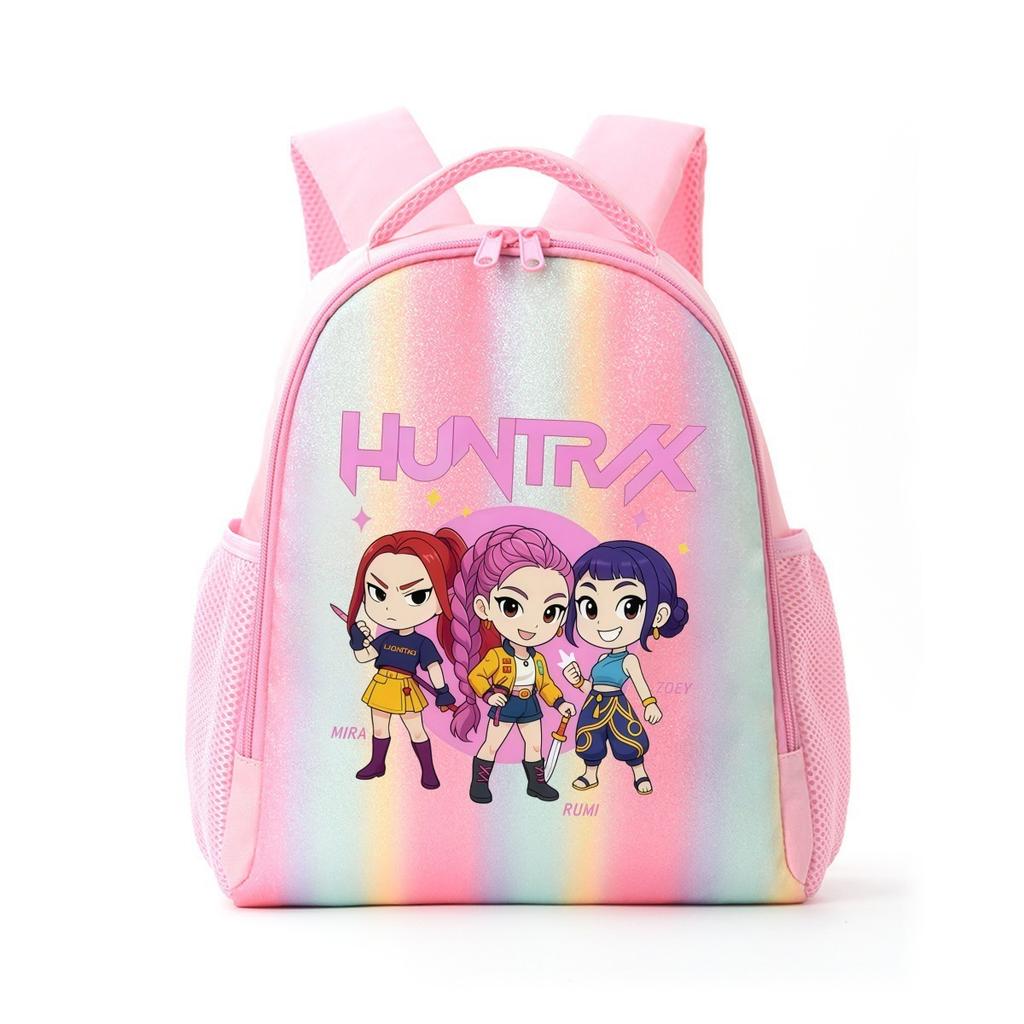 Hexenjäger Kinderrucksack Grundschüler Regenbogen Schultasche Kinderrucksack Reise Leichter Freizeitrucksack