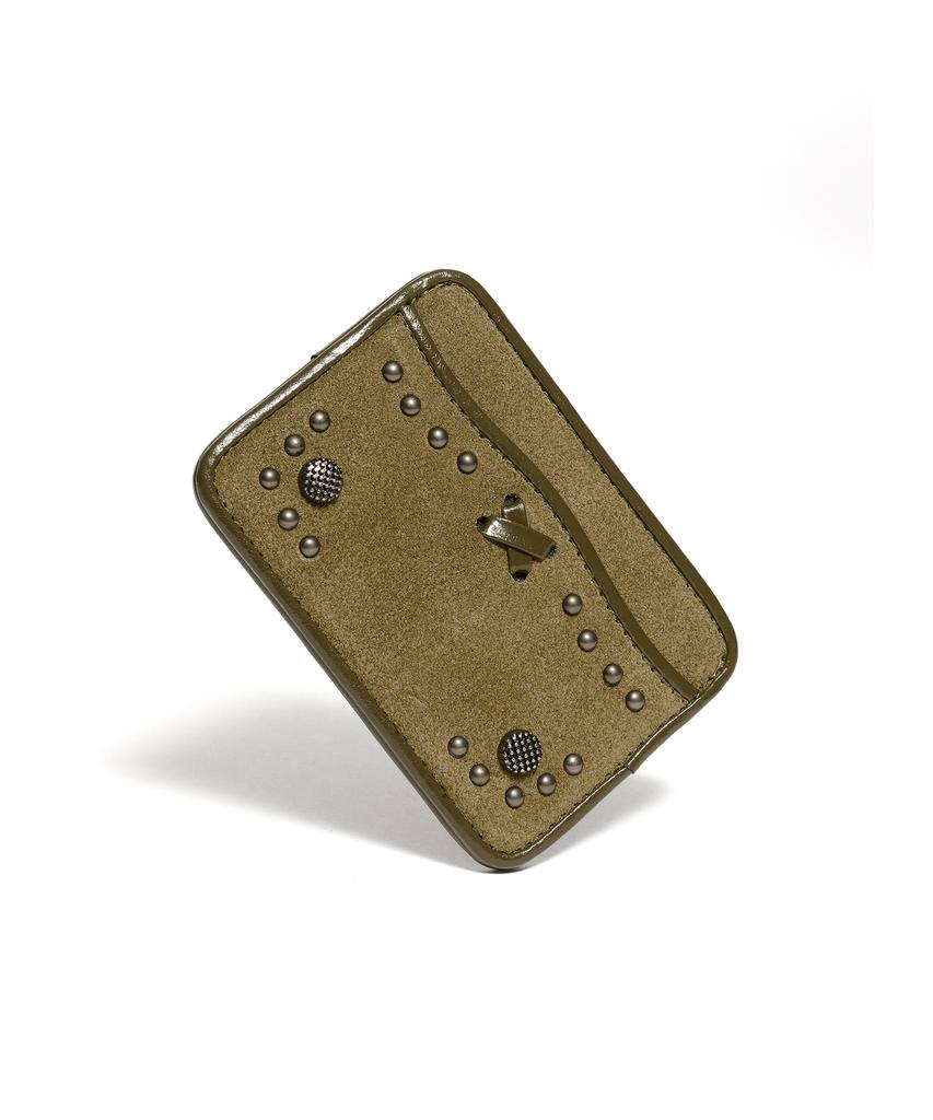 Lemasque Arbo Western Slim Card Wallet Khaki