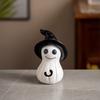Halloween Spooky Creative Resin Ornaments Cute Style Smiling Crafts Festival Decoration Ornaments Resin Halloween Pumpkin Statue Miniature And Pumpkin