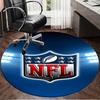 NFL Team Collection Round mat, Anti-slip Circle Carpet Chair rug For livingroom,Bedroom, doormat home decor Gift Christmas Gifts