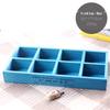 Rectangular Solid Wood Succulent Planter Box for Desktop or Balcony