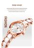 Trendy Women's Waterproof Ceramic Watch - Simple and Fashionable Design