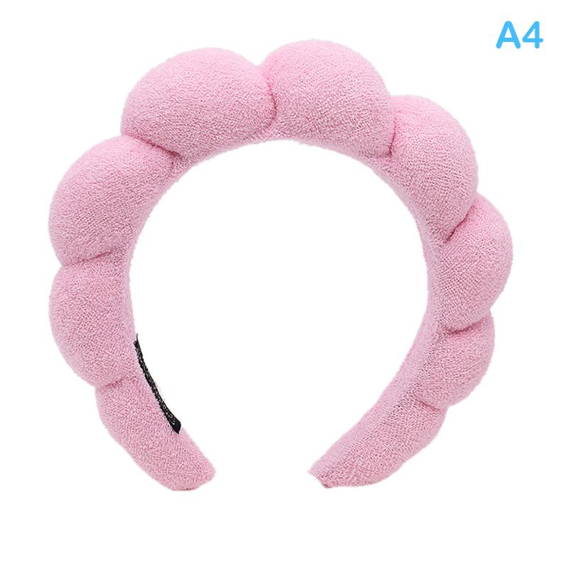 Hair Hoop Pokrývky hlavy Vlasové doplňky pro mytí obličejových čelenek Make-up čelenky