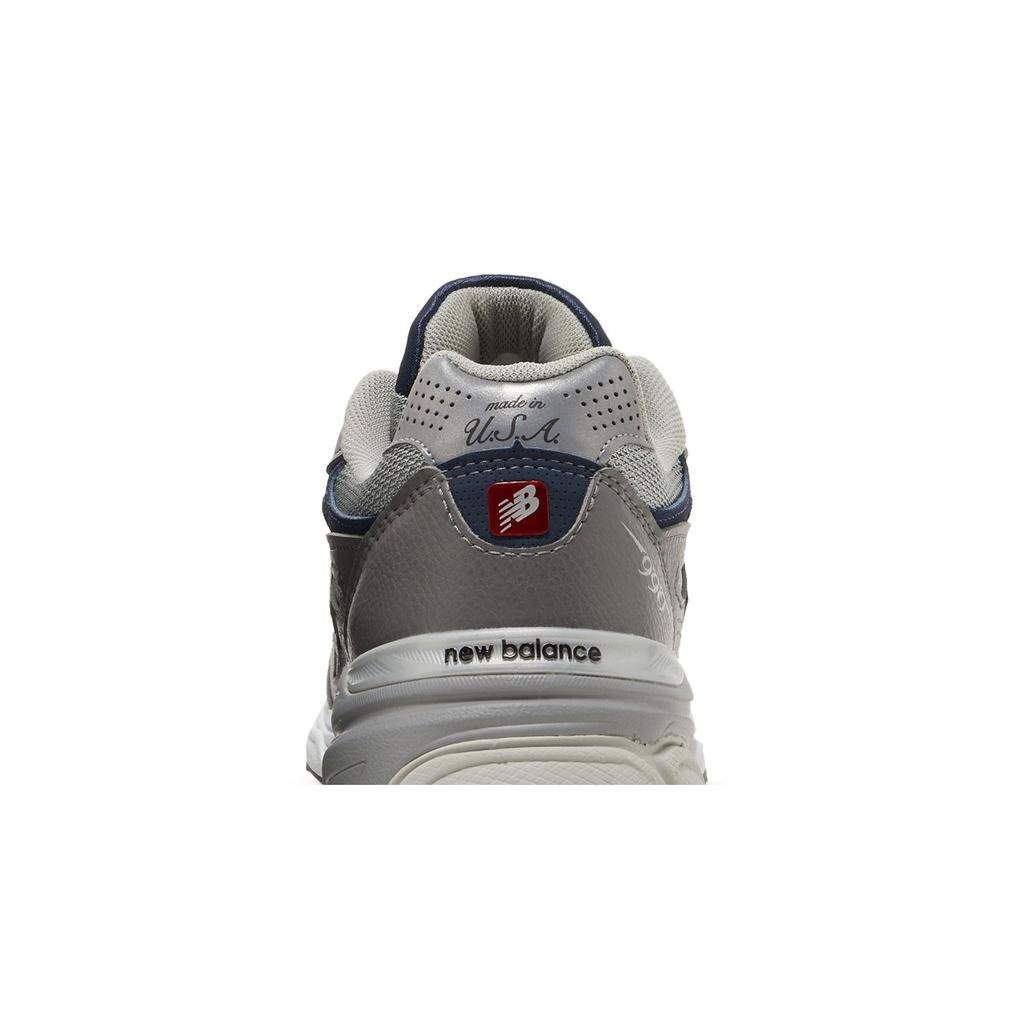 New Balance 990v3 Made In USA 'Elephant Grey' (Unisex) Elephant Grey / Navy Running Shoes M990GJ3