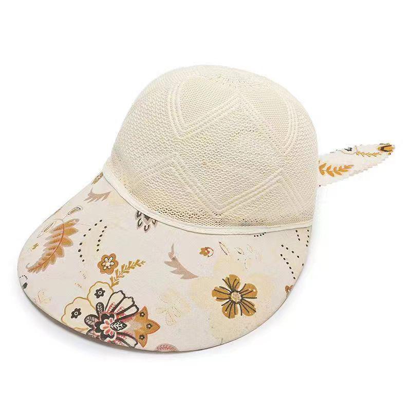 Sun Hat Summer Shade For Women Foldable Sun Protection Beach Large Brimmed Hat Uv Protection Cycling Cap