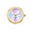 Women's Ring Watch, One Size Fits All, Waterproof, Analog Numeral Design, Cute, Simple, Gold, Fashion Accessory