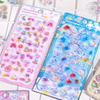 1Piece Kawaii Japanese 3D Crystal Decal Ease Sticker Cute Girl Diy Phone Cup Decoration Animation Sticker Kid Festival Party Gifts