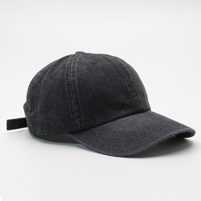 Herren Damen Baseballkappen Hiphop Street Trendige Hüte Used Denim Coole Kpop Schirmmützen