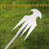 Multifunctional Stainless Steel Weeding Tool: Grass Root Remover and Wild Vegetable Shovel