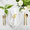 Gold Wheat Napkin Rings Metal Leaf Napkin Holder For Harvest Festival Fall Christmas Thanksgiving Dinner Table Decoration