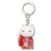 [kimmidoll] Manekineko Keychain Figure, Maneki-neko, Lucky Charm, Good Luck, Financial Fortune, Business Prosperity, Kimono, Japanese Style (EMI)