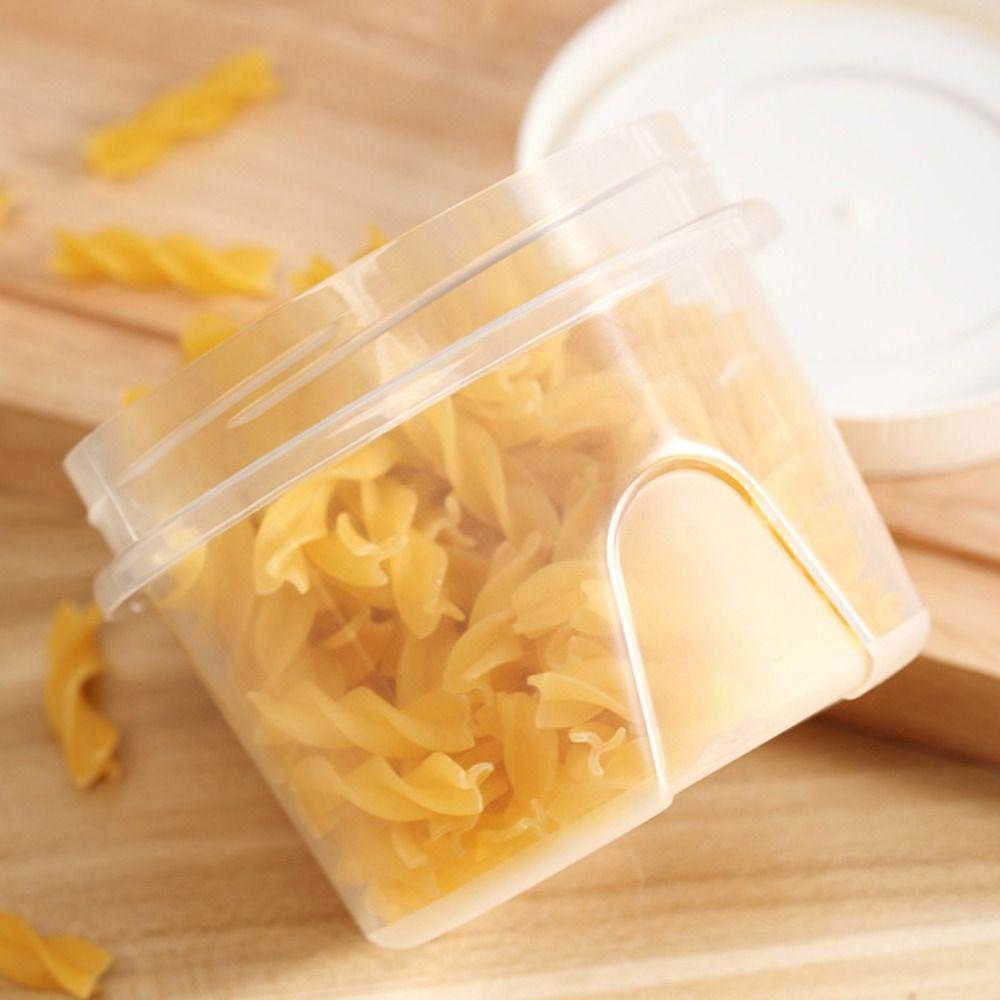 Plastic Grains Storage Jar with Lids Food Storage Containers  Refrigerator