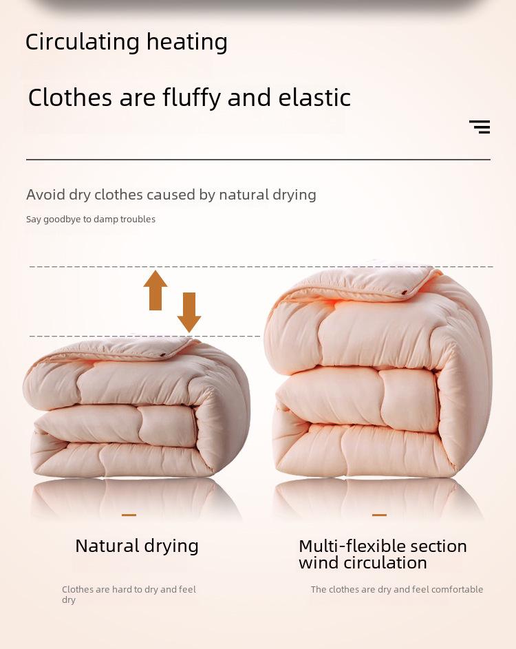 Remote-Controlled Air Dryer with Negative Ion Shield for Household Use