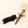 Plastic Lace Leg Wraps Comfortable Design Costume Accessory For Long Hours Wear Theme Parties Performances