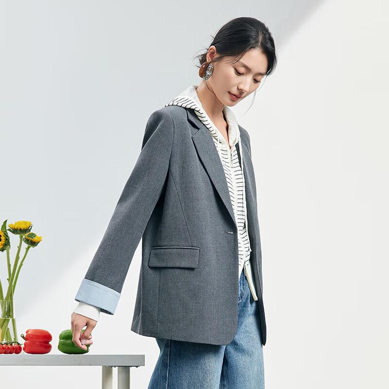 JOY SPEAKER Women's Loose Casual Blazer Jacket MNYJ29887