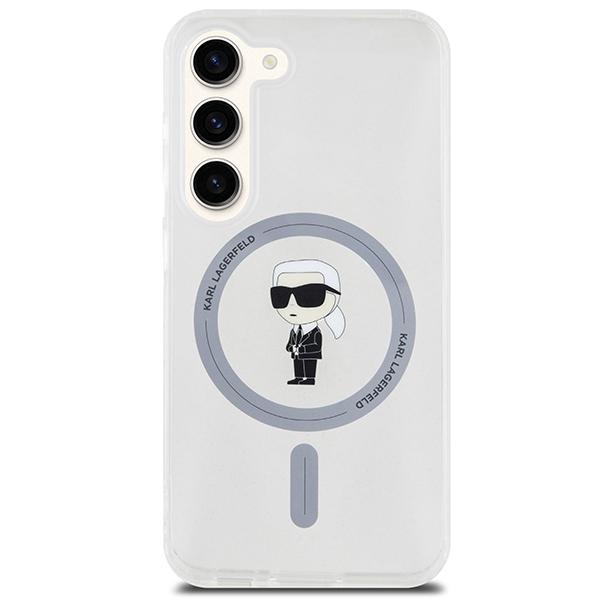 Karl Lagerfeld Klhms24Shfcknot S24 S921 Transparent Hardcase Iml Ikonik Magsafe