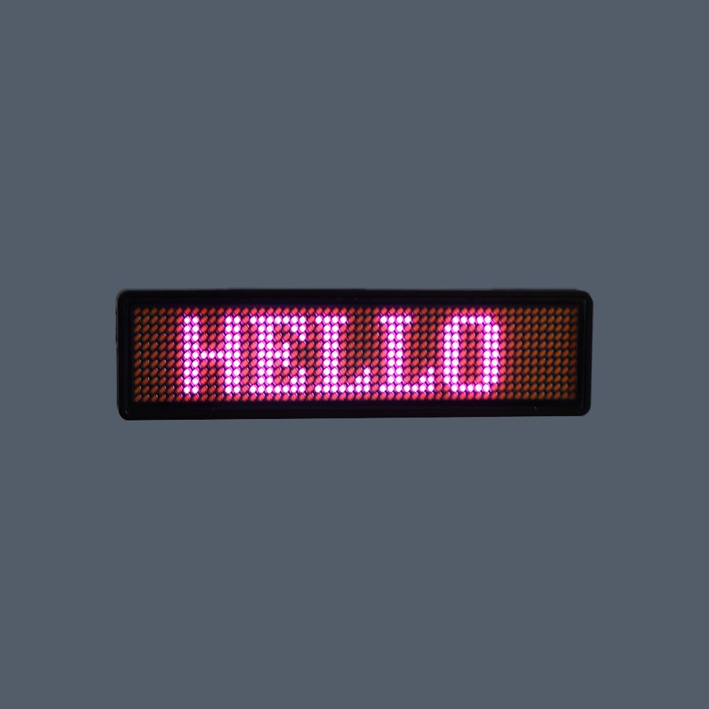 Message Board Bluetooth Multi-program LED Name Tag LED Display Digital LED Badge LED Name Badge