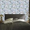 Rose wallpaper in fashionable colors for the living room and bedroom 50x1000