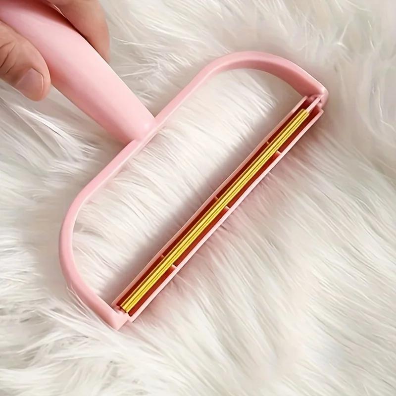 2/3pcs-Portable Manual Lint Remover - Double-Sided, No-Damage Fabric Shaver for Clothes,Cleaner Tool, Lint Remover for Clothes