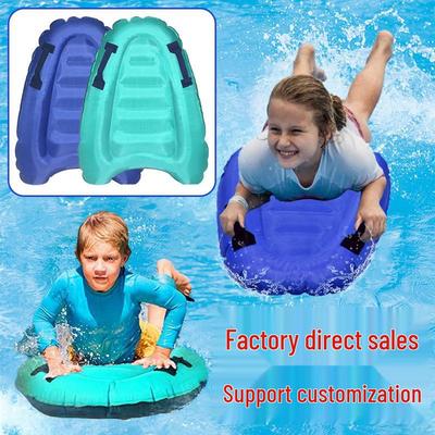 Beginner-Friendly Lightweight Inflatable Bodyboard for Safe Swimming and Surfing