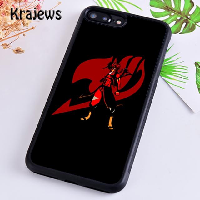 Krajews Fairy Tail Anime Paint Splatter Soft Phone Case For iPhone 14 5 6s 7 8 plus XR XS 11 12 13 pro max Samsung S21 S22ultra