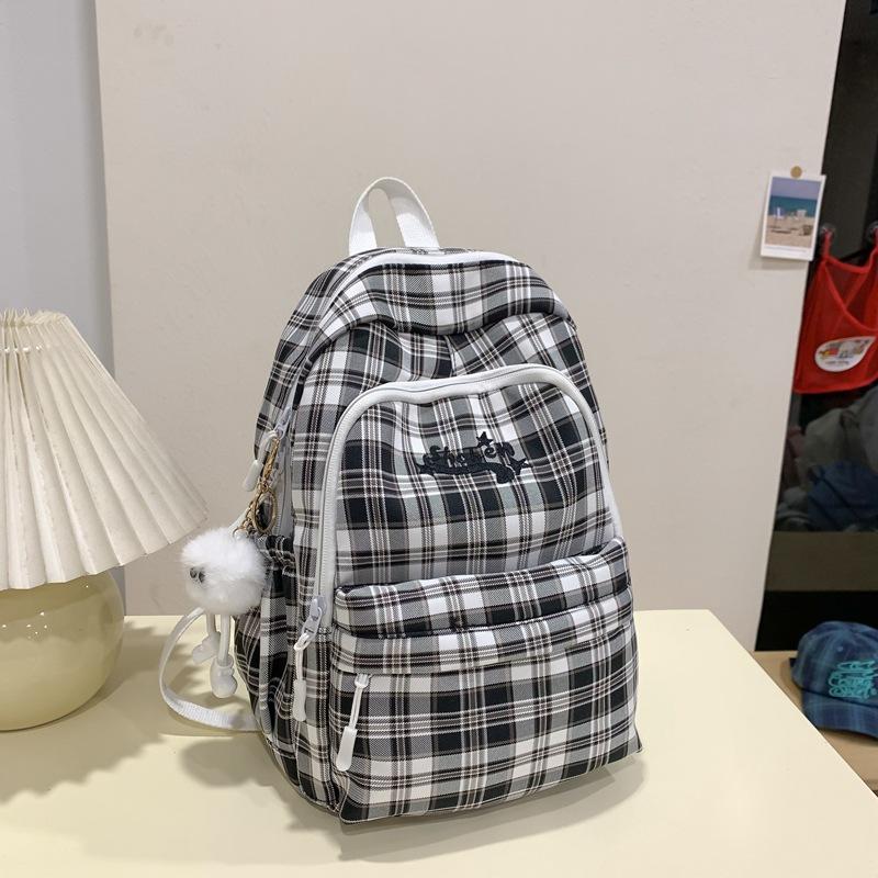 Schoolbag new Korean version ins literary and artistic style small fresh backpack female Japanese ins college style sweet middle school student