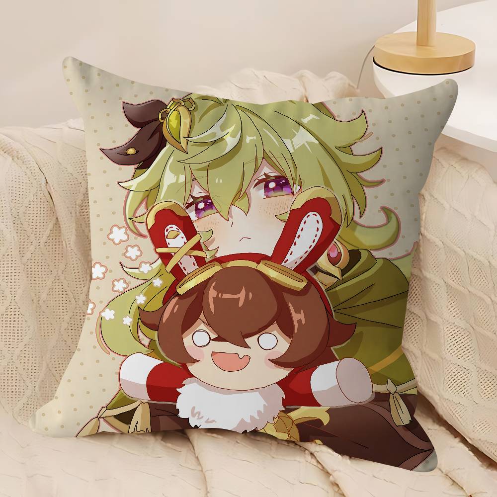 Collei Genshin Impact Kuddfodral Kuddöverdrag Vardagsrum Soffa Heminredning Anpassad