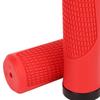 2 PCS Bike Rubber Handlebar Grips Anti Slip Handlebar Cover Shockproof Mountain Bike Handles