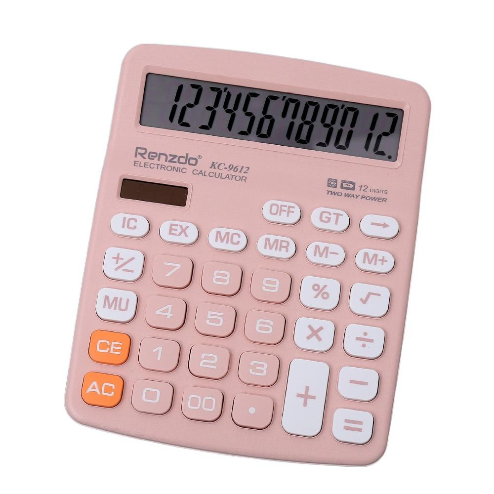 Dual Power Supply Solar Calculator 12 Digits Scientific Calculator  Office School Supplies
