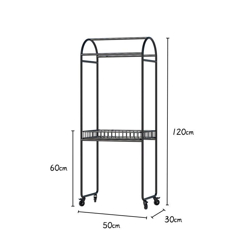 TLXT Floor-standing Movable Bathtub Storage Rack