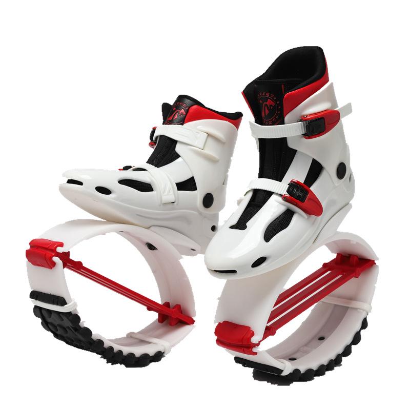Kids' and Adults' Indoor Bouncing Shoes - Elastic Spring Boots for Fitness and Fun