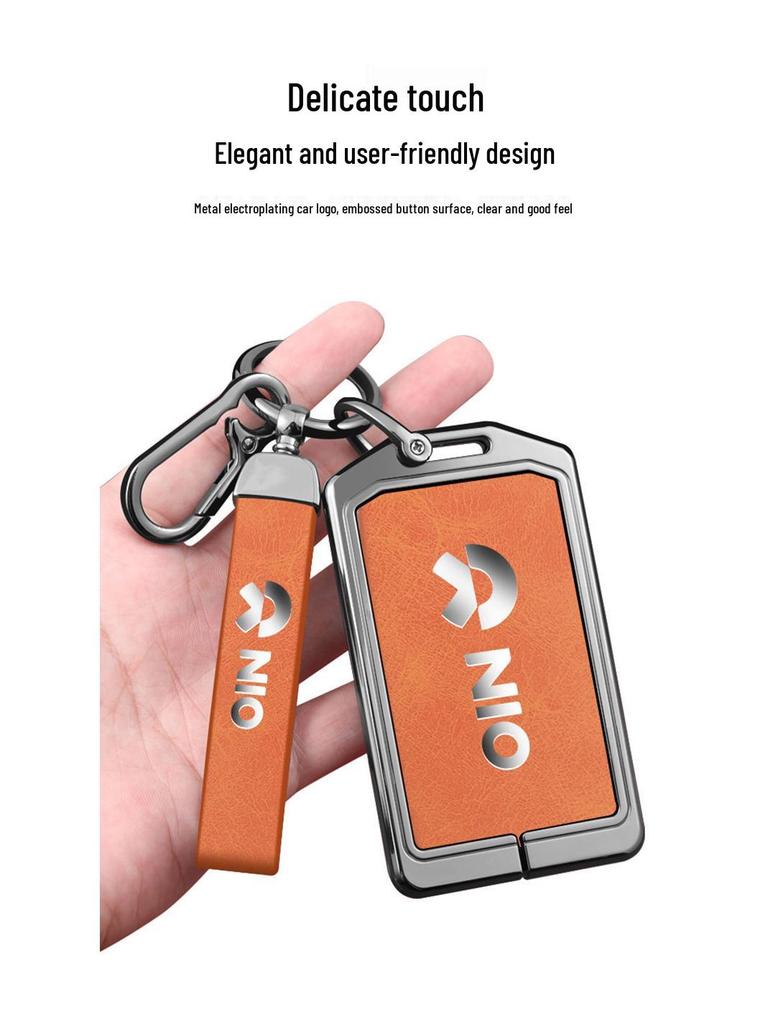 NIO Key Case: High-End Protective Shell for ES6, ES8, EC6 with NFC Card Compatibility.
