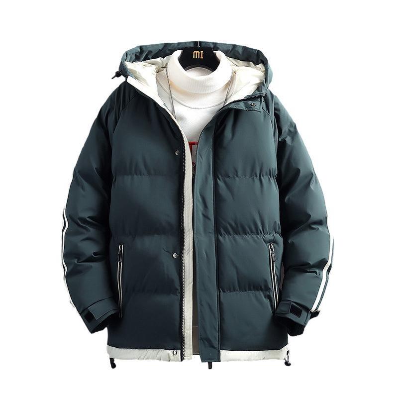 Men's Jacket Autumn Winter New Men's Cotton Coat Korean Style Trendy Short Cotton Jacket Thickened Down Cotton Clothing for Men